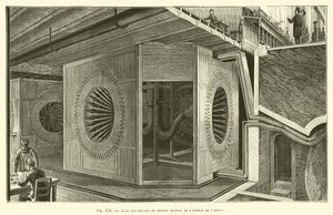 Rosette Room of the Central Telephone Office on Avenue de l